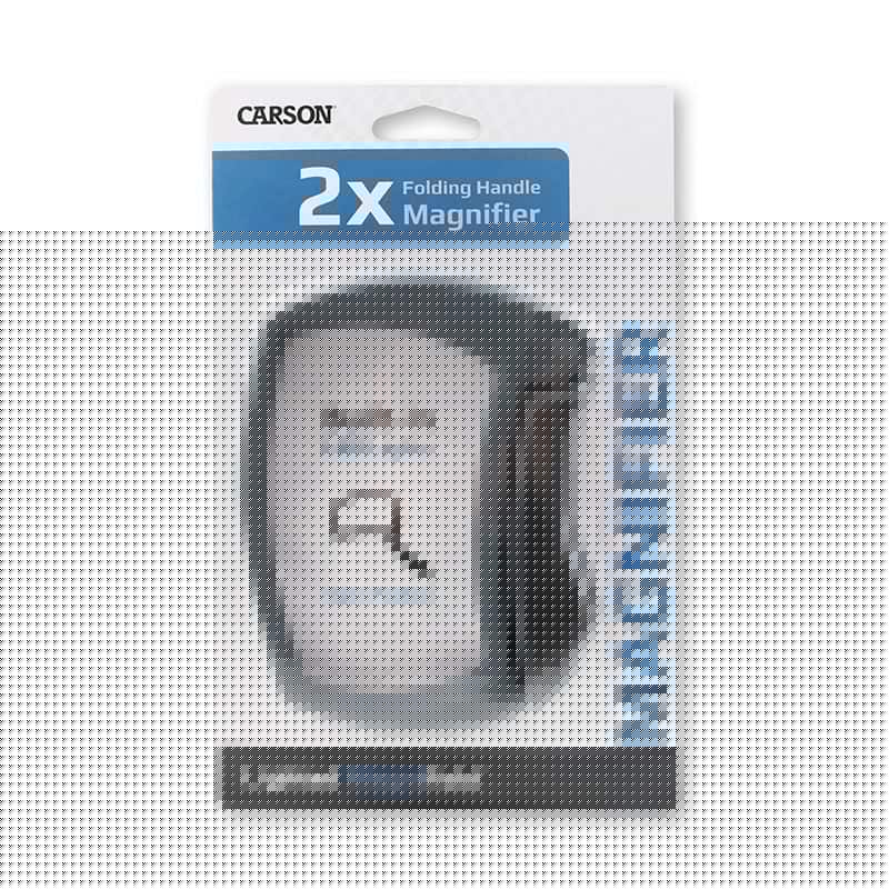Carson Lighted MagniFold 2X LED Folding Handle Magnifier Carson Lighted MagniFold 2X LED Folding Handle Magnifier