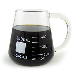 Borosilicate Erlenmeyer Flask Mug