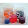 Short Form Plastic Graduated Beaker with Handle