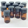 Amber Colored Glass Vials