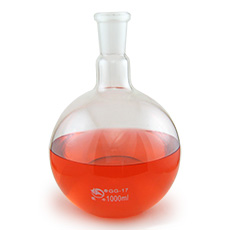 Single Neck Flat Bottom Round Boiling Flask