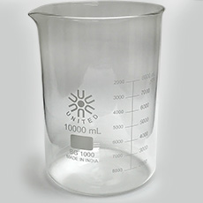 Dual Scale Borosilicate Beaker