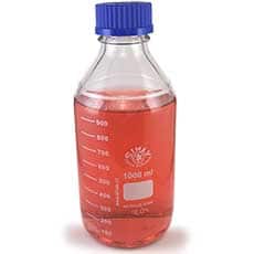 Borosilicate Media Storage Bottle