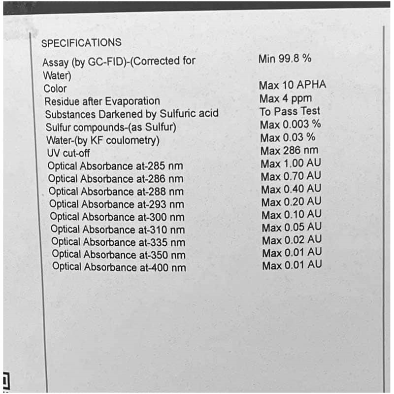 HPLC/Spectro HPLC/Spectro