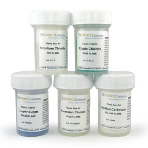 Flame Test Chemical Kit (5 X 10g)
