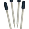 Straight Tip Glass Droppers