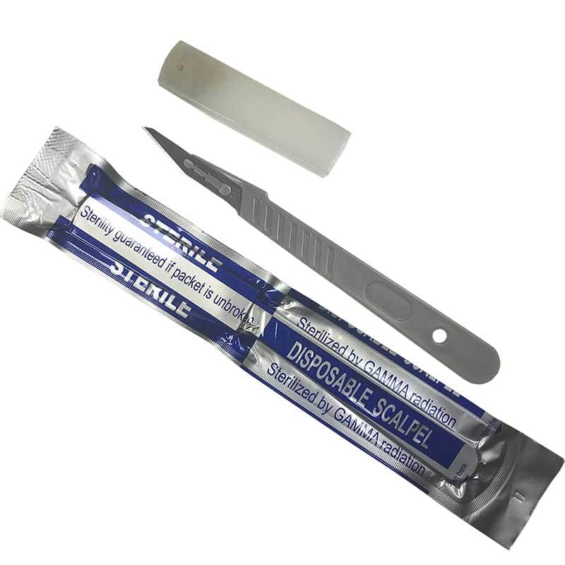Stainless Steel Sterile Disposable Scalpel #11 Stainless Steel Sterile Disposable Scalpel #11